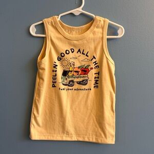 Garanimals Yellow Kids Tank Top - Fuel Your Adventure